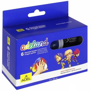 Краски пальчиковые 'Adeland'