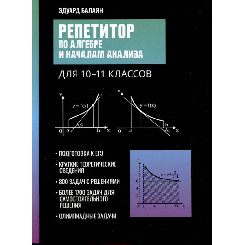 Репетитор по алгебре и началам анализа для 10-11 классов
