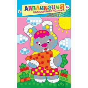 Дрофа-Медиа Аппликация Разноцветная мозаика Зайчонок