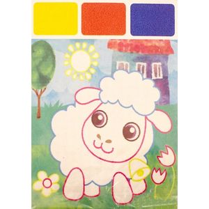 Акварель для самых маленьких 'Овечка'