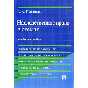 Наследственное право в схемах. Учебное пособие