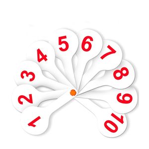 Веер-касса 'Цифры от 1 до 20. Прямой и обратный счет'