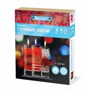 Гелевые свечи 'Домашний. Калейдоскоп'