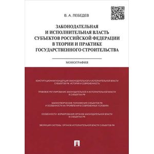 Законодательная и исполнительная власть субъектов Российской Федерации в теории и практике государственного строительства