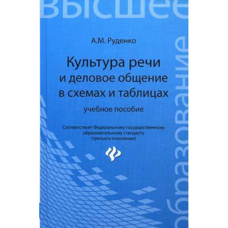 Культура речи и деловое общение в схемах и таблицах