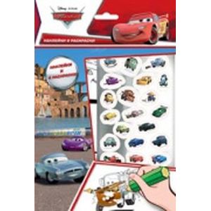 Disney. Тачки. Наклейки и раскраски