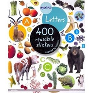 Eyelike Letters: 400 Reusable Stickers Inspired by Nature
