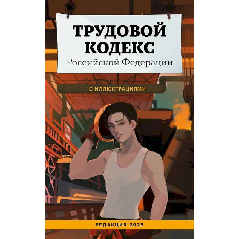 Трудовой кодекс Российской Федерации с иллюстрациями. Редакция 2025. Young adult Трудовой кодекс Российской Федерации с иллюстрациями. Редакция 2025. Young adult