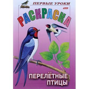Раскраска 'Перелетные птицы'