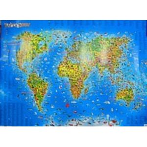 Карта мира для детей