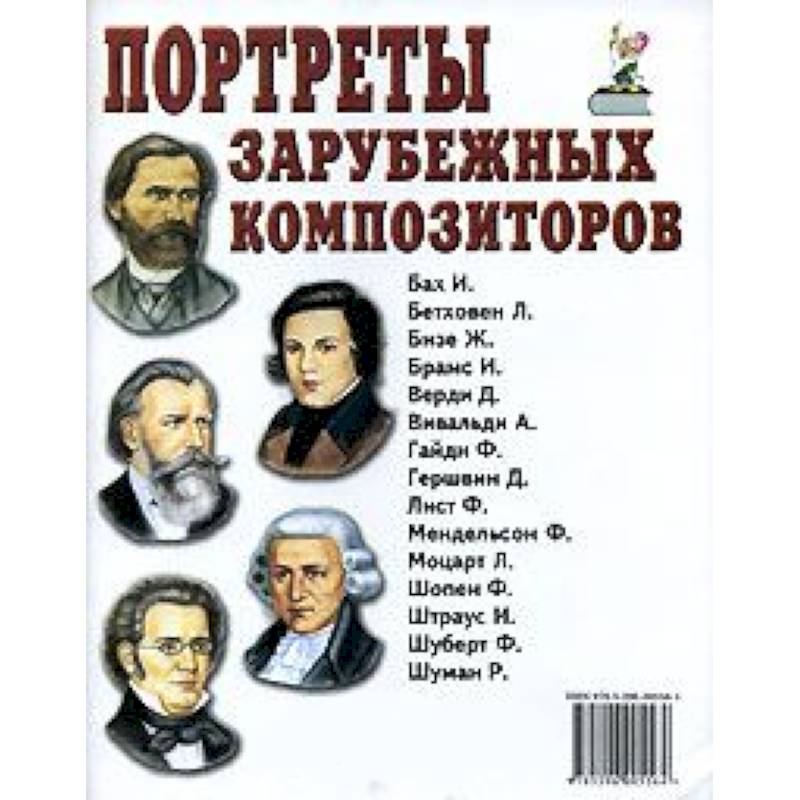 Портреты зарубежных композиторов