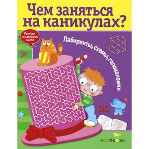 Чем заняться на каникулах? Лабиринты, схемы, головоломки. Выпуск 6