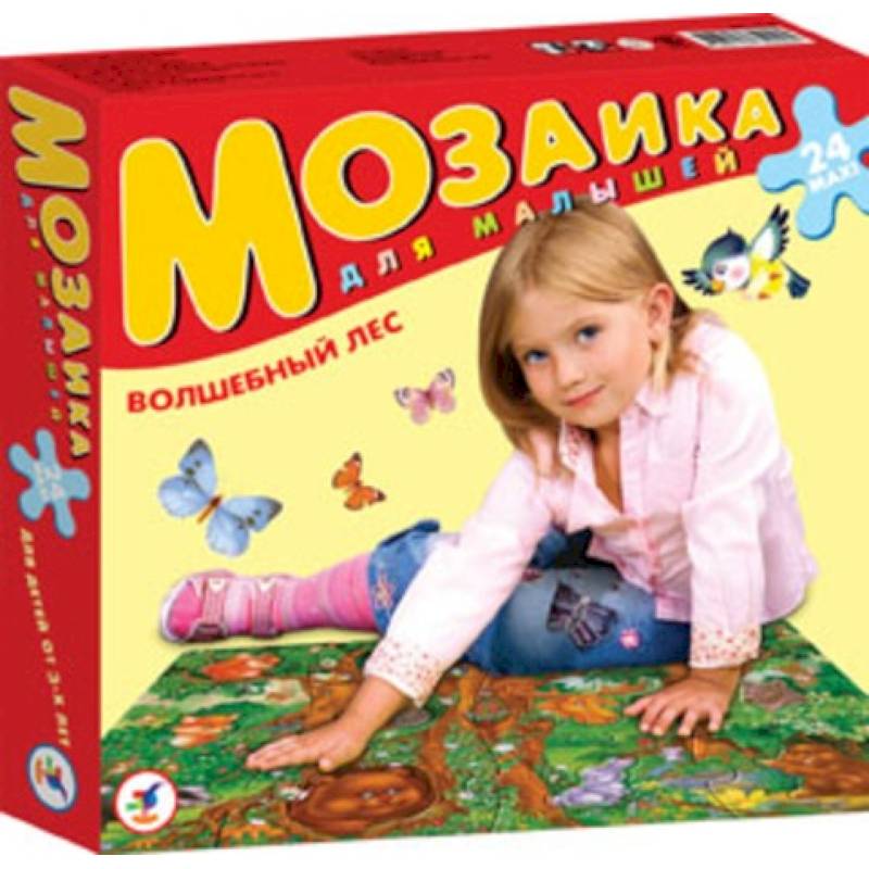 Мозаика для малышей: Волшебный лес.  24 элемента