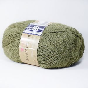 Деревенская шерсть. Цвет 478-Защитный. 10x100 г