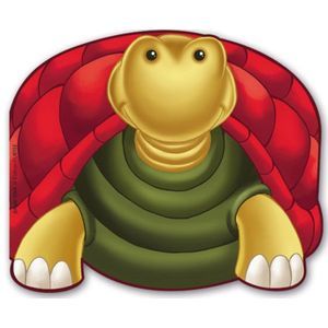 Раскраска с цветными наклейками 'ЧЕРЕПАХА' (23825)