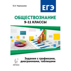 Обществознание. ОГЭ и ЕГЭ. 9-11 классы. Задания с графиками, диаграммами и таблицами