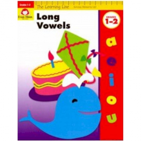 Литература на иностранном языке для детей, книга The Learning Line Workbook. Long Vowels, Grades 1-2 купить по низкой цене