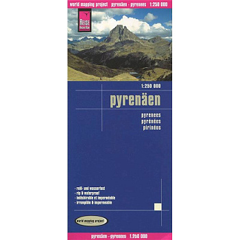 Пиренеи. Карта 1:250.000