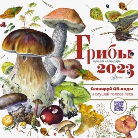 Детская литература, книга 2023 Календарь Грибы купить по низкой цене
