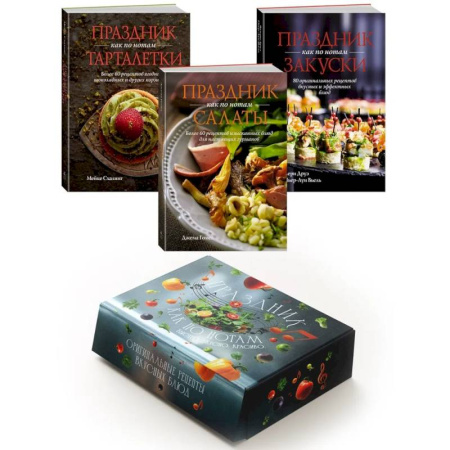 Блюда на каждый день, книга Комплект «Праздник как по нотам. Быстро. Вкусно. Красиво». купить по низкой цене