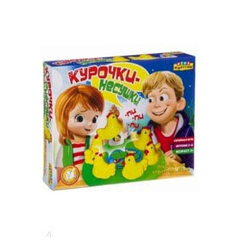 Игра семейная настольная 'КУРОЧКИ-НЕСУШКИ' (Ф94476)