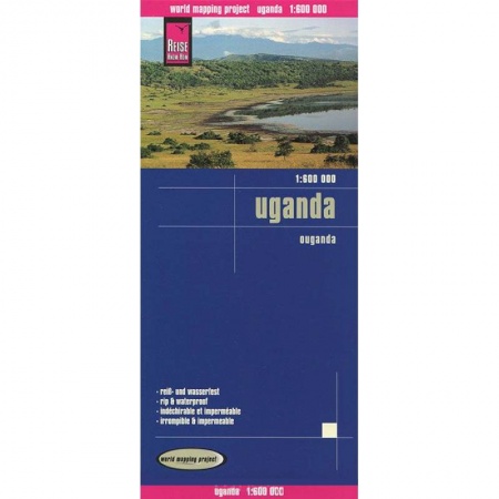 Книги, книга Уганда. Карта. Uganda (1:600.000) купить по низкой цене
