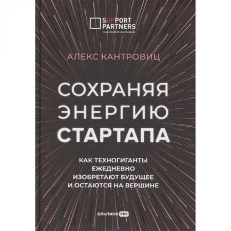 Предпринимательство. Отраслевой бизнес, книга Сохраняя энергию стартапа. Как техногиганты ежедневно изобретают будущее и остаются на вершине купить по низкой цене