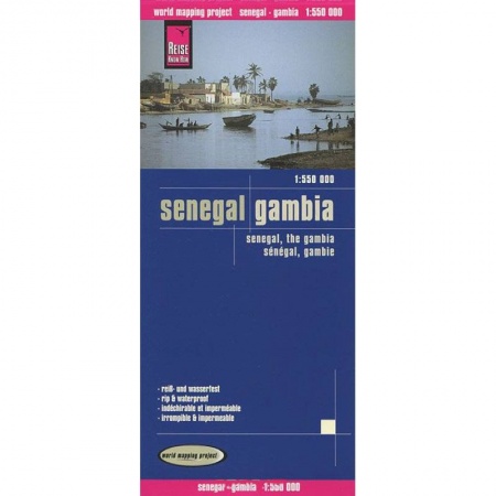 Книги, книга Сенегал. Гамбия. Карта. Senegal, Gambia 1: 550000 купить по низкой цене
