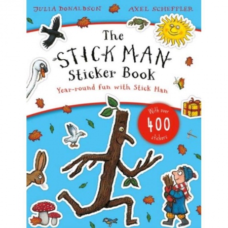 Английский язык, книга Stick Man Sticker Book купить по низкой цене