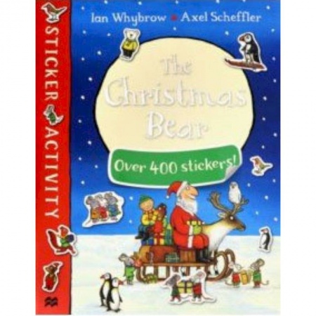 Литература на иностранном языке для детей, книга Christmas Bear Sticker Book купить по низкой цене