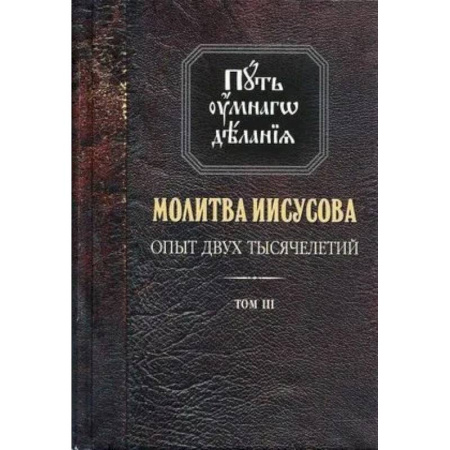 Православие, книга Путь умного делания. Молитва Иисусова. Опыт двух тысячелетий. Учение святых отцов и подвижников от древности до наших дней. Том 3 купить по низкой цене