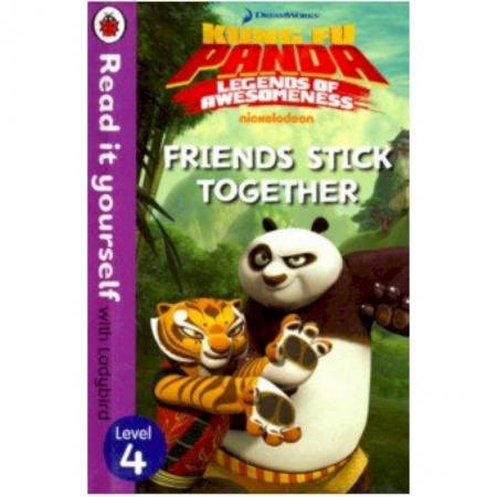 Литература на иностранном языке для детей, книга Kung Fu Panda: Friends Stick Together купить по низкой цене
