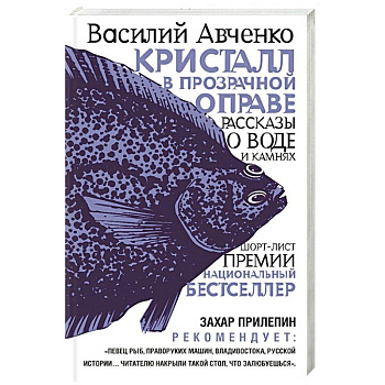 Кристалл в прозрачной оправе
