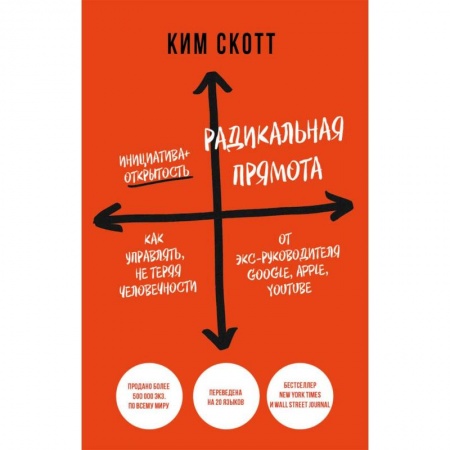 Управленческие решения, книга Радикальная прямота. Как управлять не теряя человечности купить по низкой цене