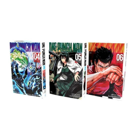 Комиксы. Манга, книга One-Punch Man 4-6: манга (комплект из 3-х книг) купить по низкой цене