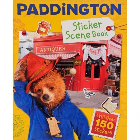 Чтение на английском языке, книга Paddington Sticker Scene BookНа купить по низкой цене