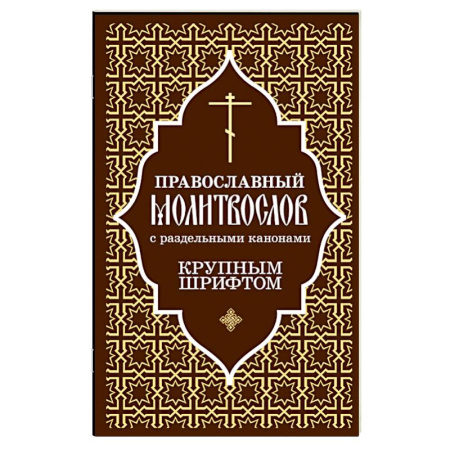 Молитвословы, акафисты, каноны, книга Православный молитвослов с раздельными канонами: крупным шрифтом купить по низкой цене