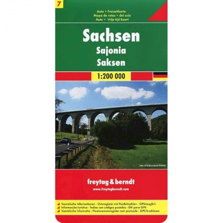 Книги, книга Саксония. Карта. Saxony. Sachsen 1:200 000 купить по низкой цене