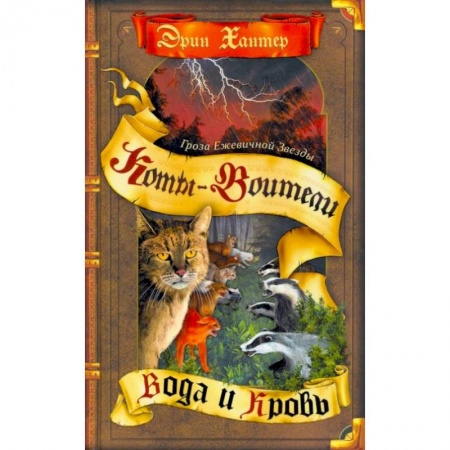 Мистика. Фантастика. Фэнтези, книга Коты-воители. Гроза Ежевичной звезды. Кн. 2: Вода и кровь купить по низкой цене