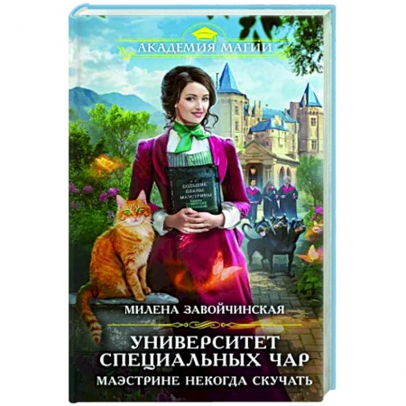 Русское фэнтези, книга Университет Специальных Чар. Маэстрине некогда скучать купить по низкой цене