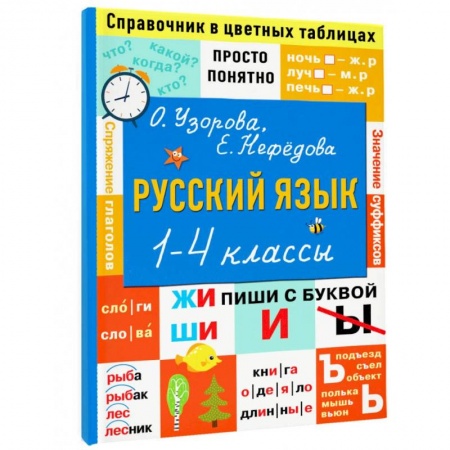 Русский язык. Учебные пособия, книга Русский язык. 1-4 классы. Справочник в цветных таблицах купить по низкой цене