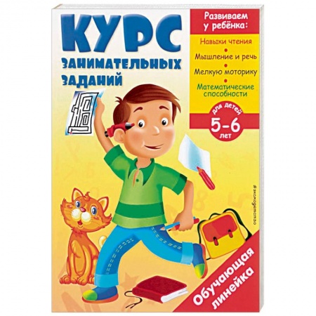 Развитие общих способностей, книга Курс занимательных заданий. Для детей 5-6 лет купить по низкой цене