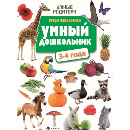 Общая подготовка к школе, книга Умный дошкольник: 3-4 года купить по низкой цене