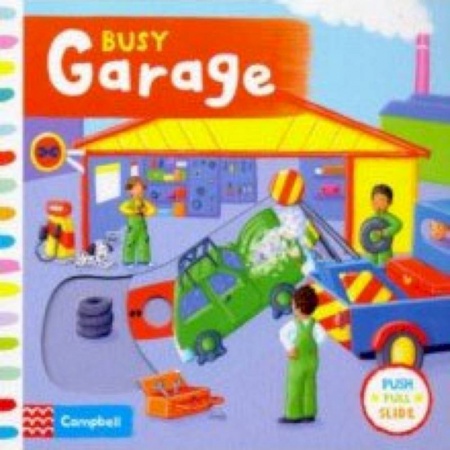 Литература на иностранном языке для детей, книга Busy Garage (Board book) купить по низкой цене