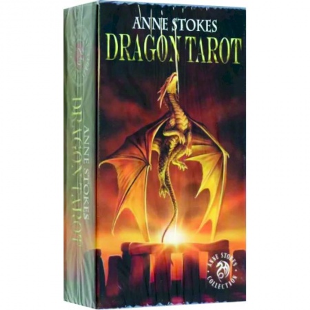 Гадание по картам Таро, книга Anne Stokes Dragon Tarot купить по низкой цене