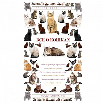 Все о кошках. Иллюстрированный гид Все о кошках. Иллюстрированный гид