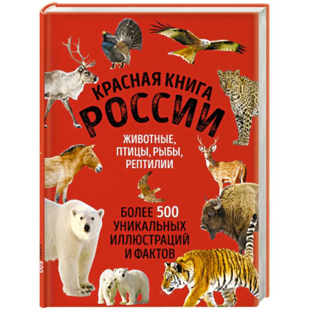 Природоведение. Окружающий мир, книга Красная книга России. Большой формат. Более 500 уникальных иллюстраций и фактов купить по низкой цене