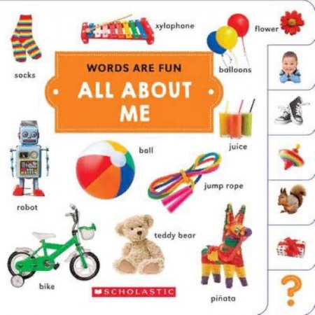 Литература на иностранном языке для детей, книга All About Me (board book) купить по низкой цене