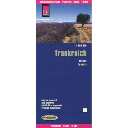 Книги, книга Франция. Карта 1: 1000000. France. Frankreich купить по низкой цене