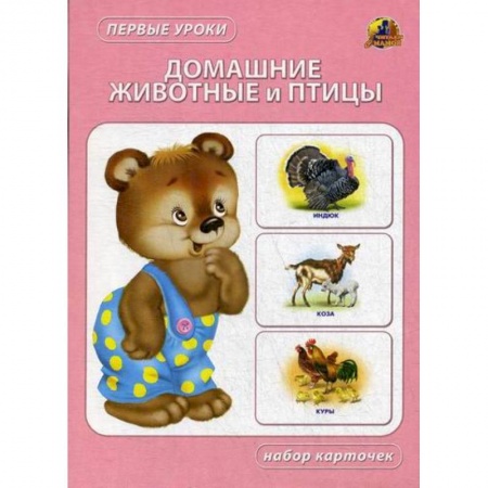 Знакомство с миром, развитие малыша, книга Домашние животные и птицы купить по низкой цене